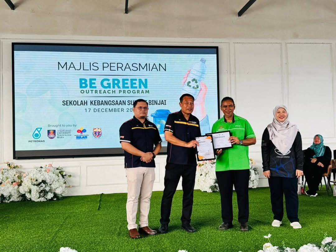 Be Green outreach with industry