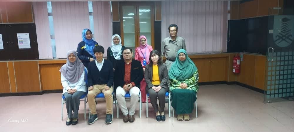With faculty colleagues