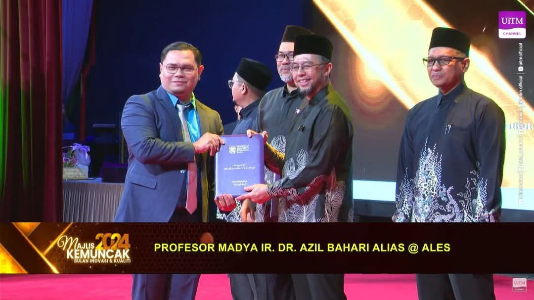 Recognised at UiTM's Innovation & Quality Month finale 2024